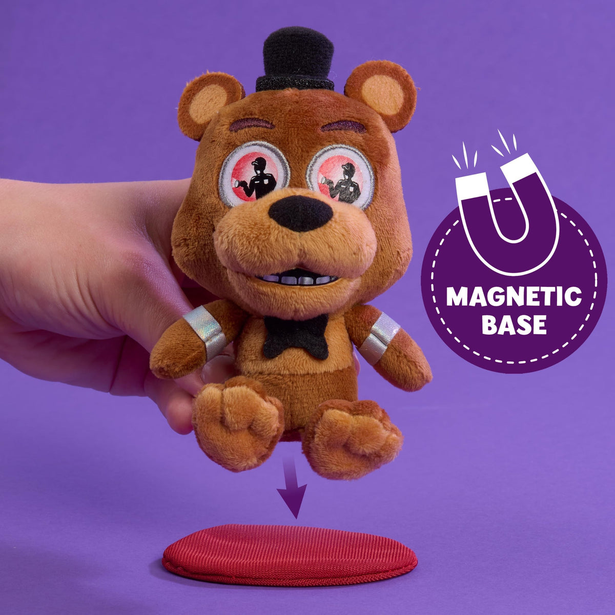 Perch’d Tiny Nightmares Freddy Shoulder Plush Magnetic Shoulder Pal