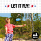 NSG Sky High Flyer Flying Disc Airplane Launcher Toy for Kids Ages 8+