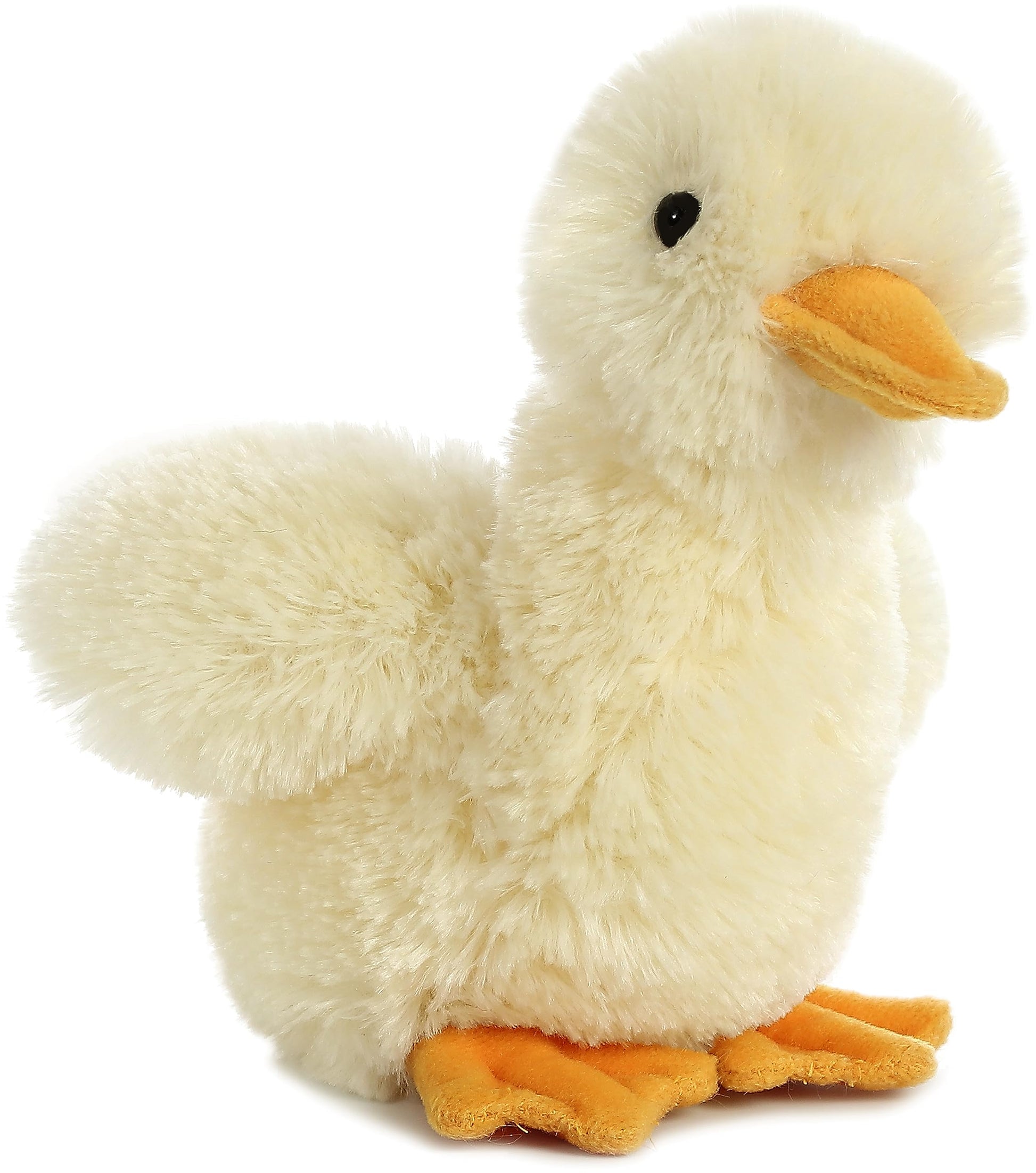 Aurora® Adorable Mini Flopsie™ Duckling Stuffed Animal - Mini Companions Ready for Playful Adventures - for Kids All Ages, Toddlers, Adults,