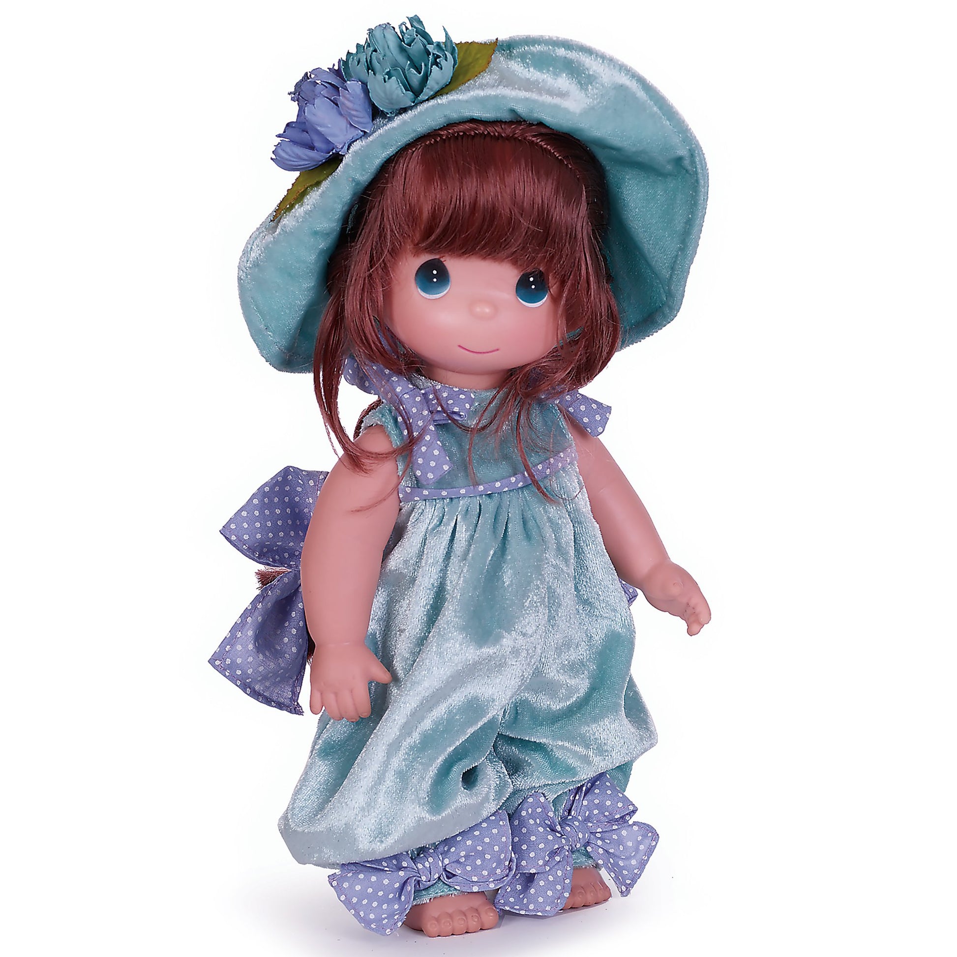 The Doll Maker Precious Moments Dolls, Linda Rick, Honey Dew, Brunette, 12 inch Doll
