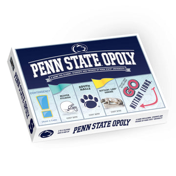 Late for the Sky Penn Stateopoly Board Game - Campus Property Trading Family Strategy Game for Adults & Kids, Alumni Gift, 2-6 Players, College