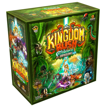Lucky Duck Games Kingdom Rush: Elemental Uprising Board Game - Cooperative Tower-Defense Strategy Game for Kids & Adults, Ages 14+, 1-4 Players, 45-90