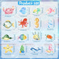 36Pcs Tropical Fish Hanging Swirl Under The Sea Party Birthday Decor Sea Animals Ocean Themed Fish Birthday Party Swirls Streamers Supplies for Boys
