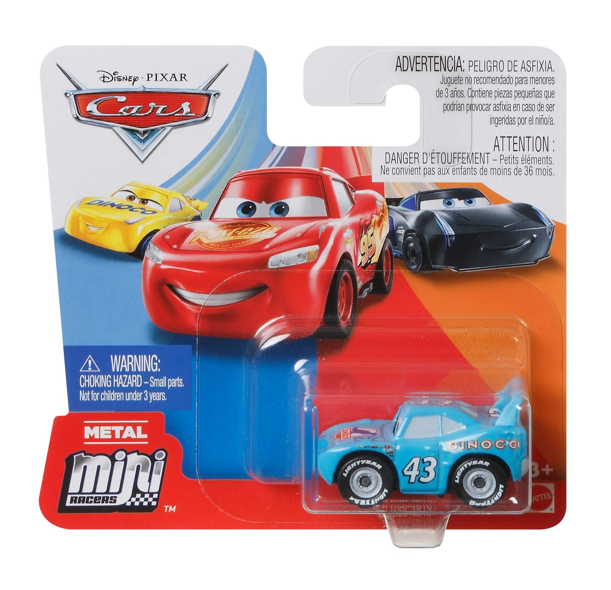 Disney Pixar Cars Mini Racers Toy Vehicle