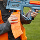Nerf Elite 2.0 Motoblitz Blaster with Scope, Motorized 10-Dart Blasting, Airblitz 6 Darts, Outdoor Toys for 8 Year Old Boys & Girls