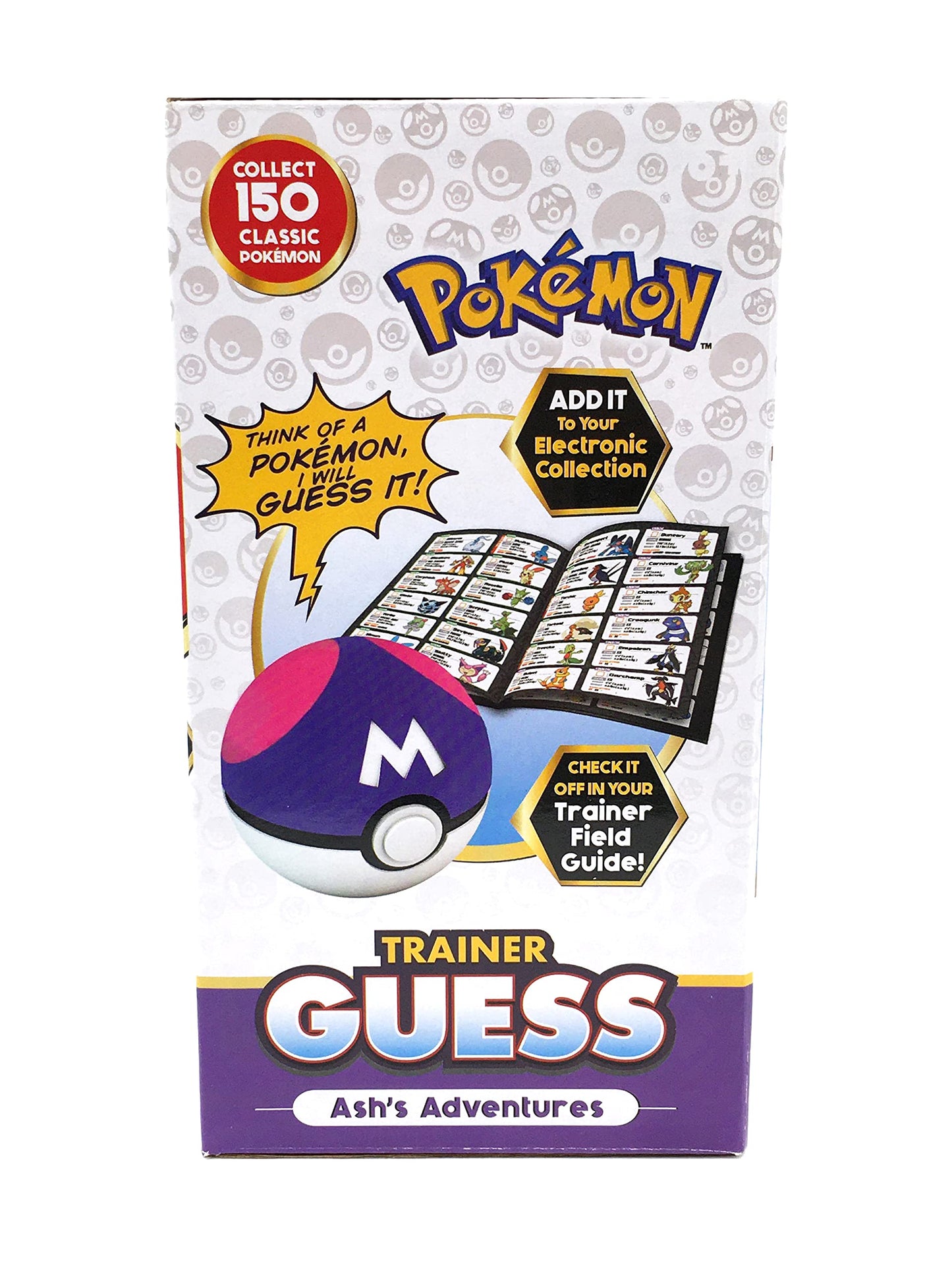 Pokemon Trainer Guess - Ash's Adventures Toy, I Will Guess It! Electronic Voice Recognition Guessing Brain Game Pokemon Go Digital Travel Board Games
