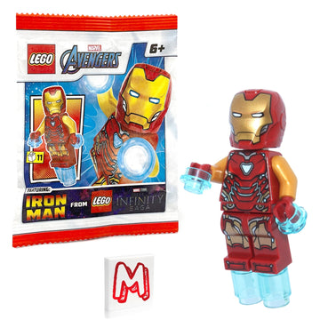 LEGO Marvel Super Heroes Avengers Endgame Minifigure - Iron Man Mark 85 Armor (with Blasters) 76131