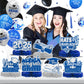 9Pcs 2026 Graduation Decorations Congrats Grad Table Centerpiece Class of 2026 Graduation Table Decorations for Graduation Party Supplies (blue)