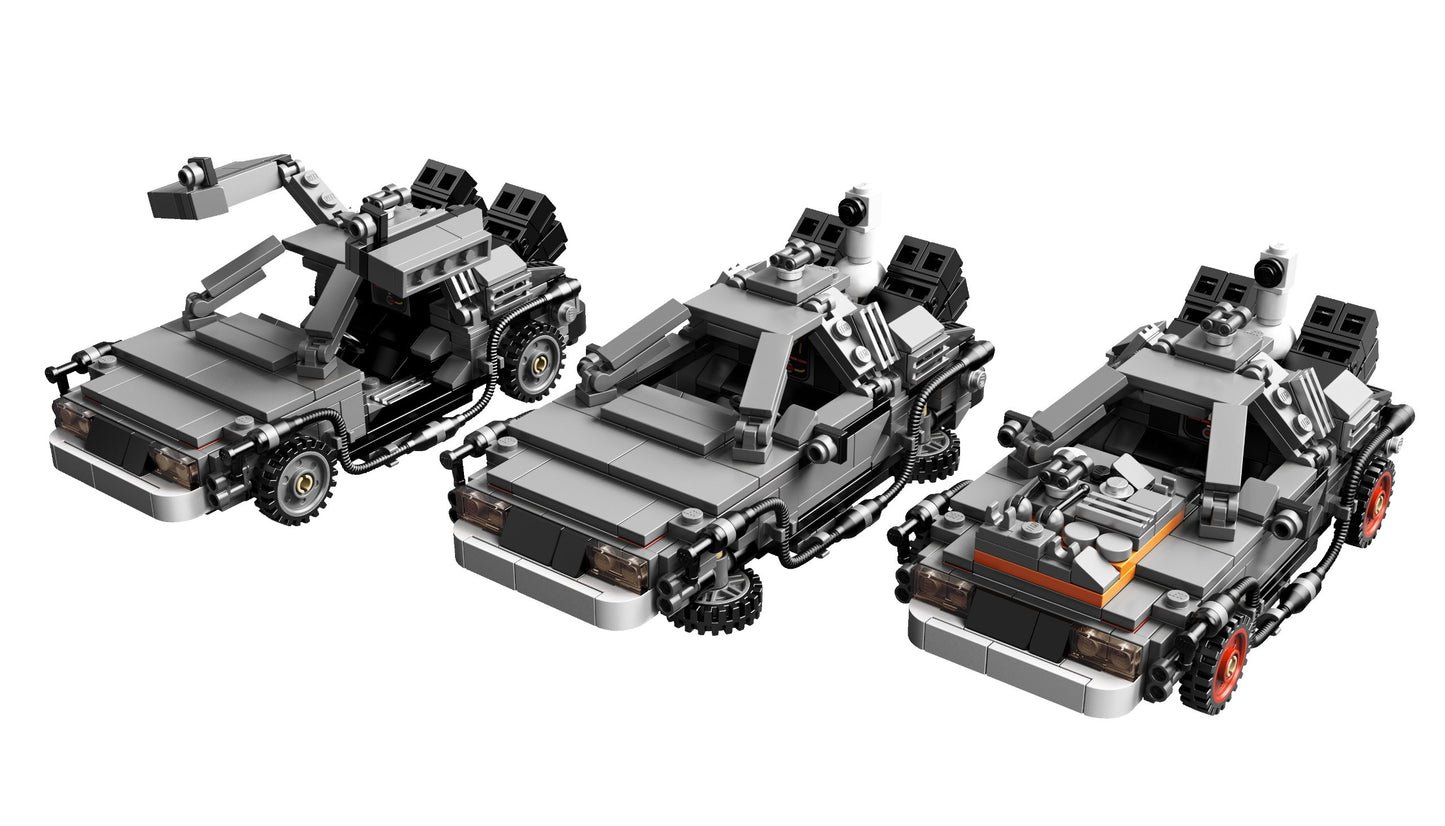 LEGO 21103 The Delorean Time Machine Building Set