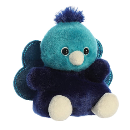 Aurora® Adorable Palm Pals™ Elton Peacock™ Stuffed Animal - Fun Collectible Plush for Kids and Adult Collectors - Perfect for Decorating Rooms