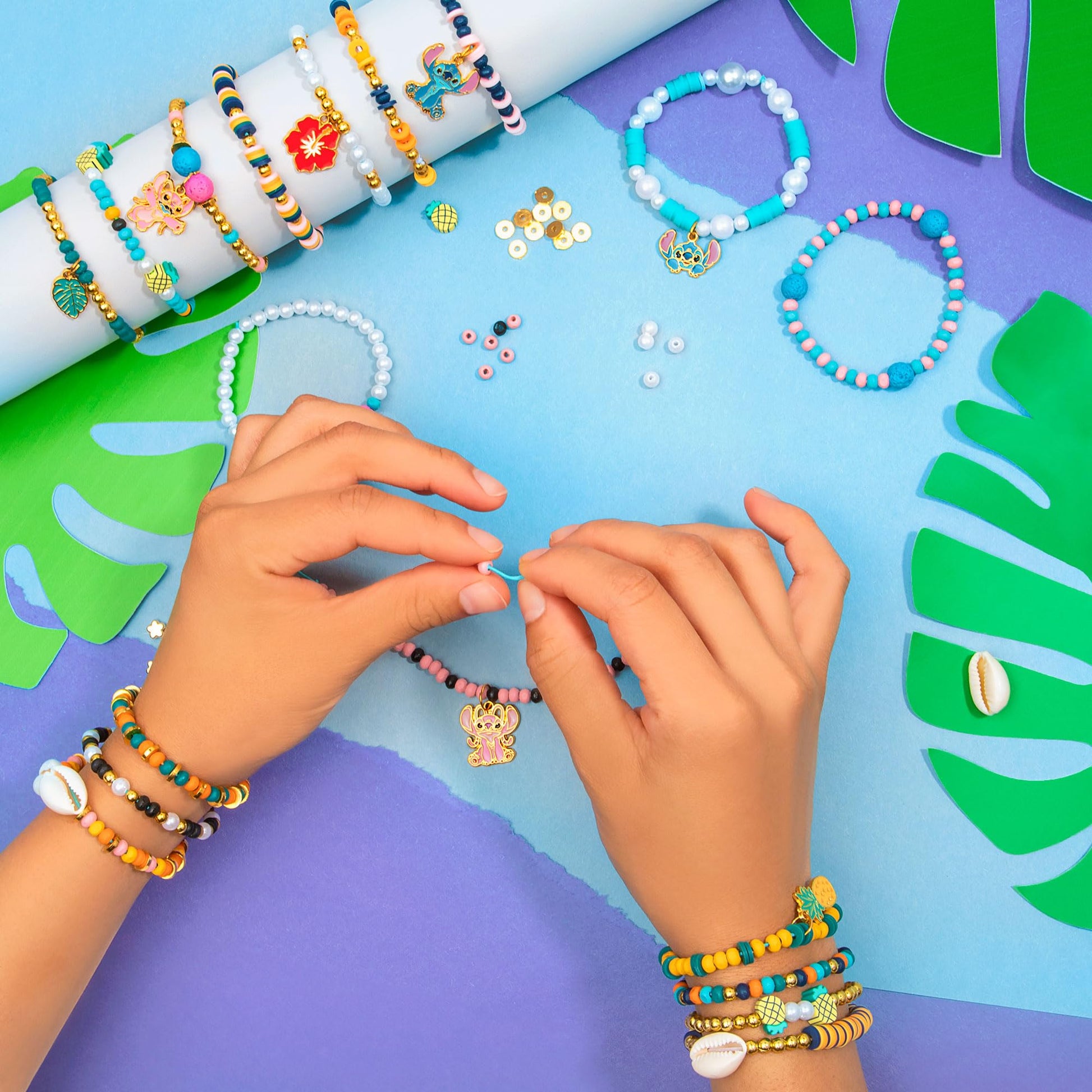 Fashion Angels Disney Stitch Cute & Feisty DIY Jewelry Design Kit