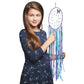 Make It Real: DIY Dreamcatcher - Purple Pink Blue Butterfly, 175 Piece All-in-One DIY Kit, Tweens & Girls, Bedroom Décor, Arts & Crafts, Make