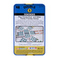 Front Porch Classics, Double 9 Colored Dot Dominoes Travel Tin Set, 2 to 8 Players Ages 8 to 99