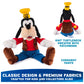 GUND Disney Official Goofy 14-Inch Deluxe Plush Toy for Ages 1+