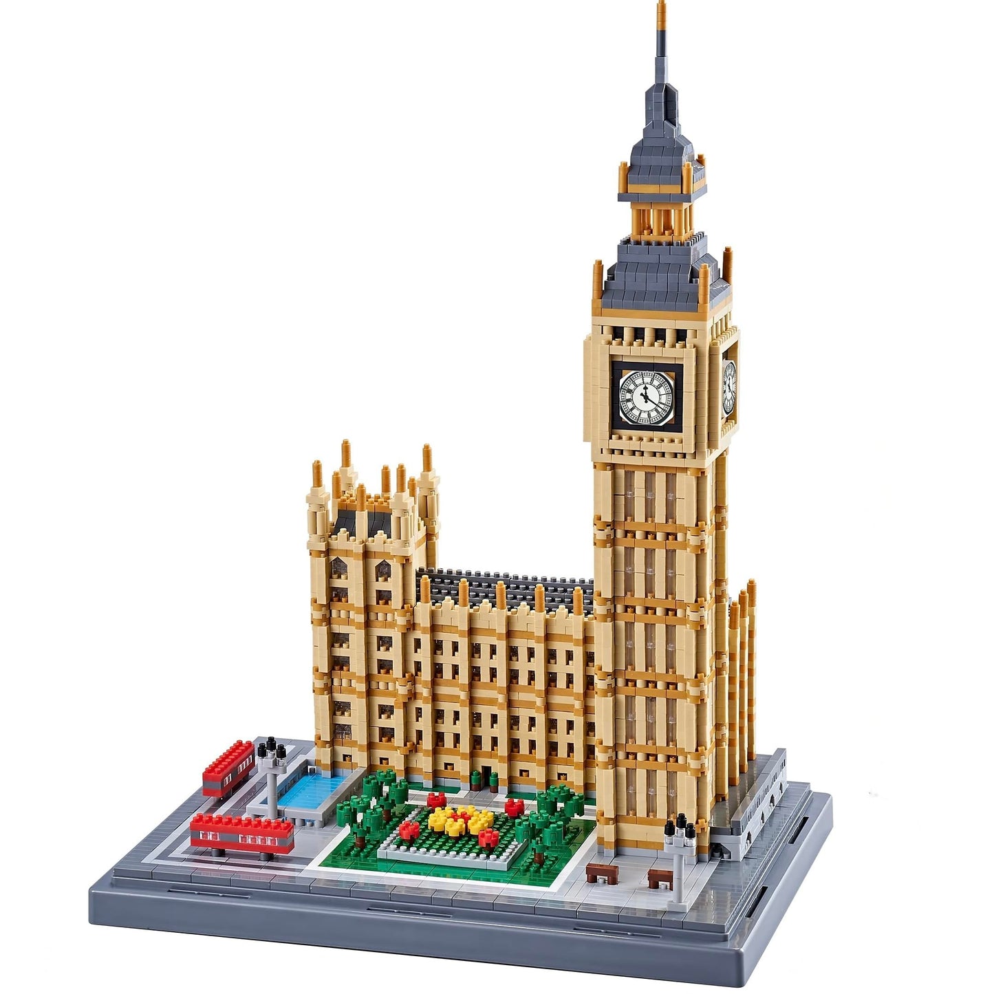 Big Ben Building Set for Adults, London Architecture Micro Blocks Model Kit for Adults, Home and Office Decor, Creative Gift for Architecture Lovers