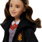 Mattel Harry Potter Toys, Hermione Granger Fashion Doll in Removable Signature Hogwarts Uniform with Wand Accessory, Inspired by The Movie