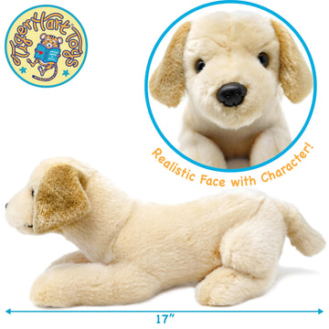 TigerHart Lorrie The Yellow Labrador - 12 Inch Stuffed Animal Plush
