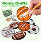 4E's Novelty DIY Football Valentine Mailbox Kit Craft Kit with 36 Valentines Sports Cards for Kids - Valentines Box for Boys Girls Classroom Exchange