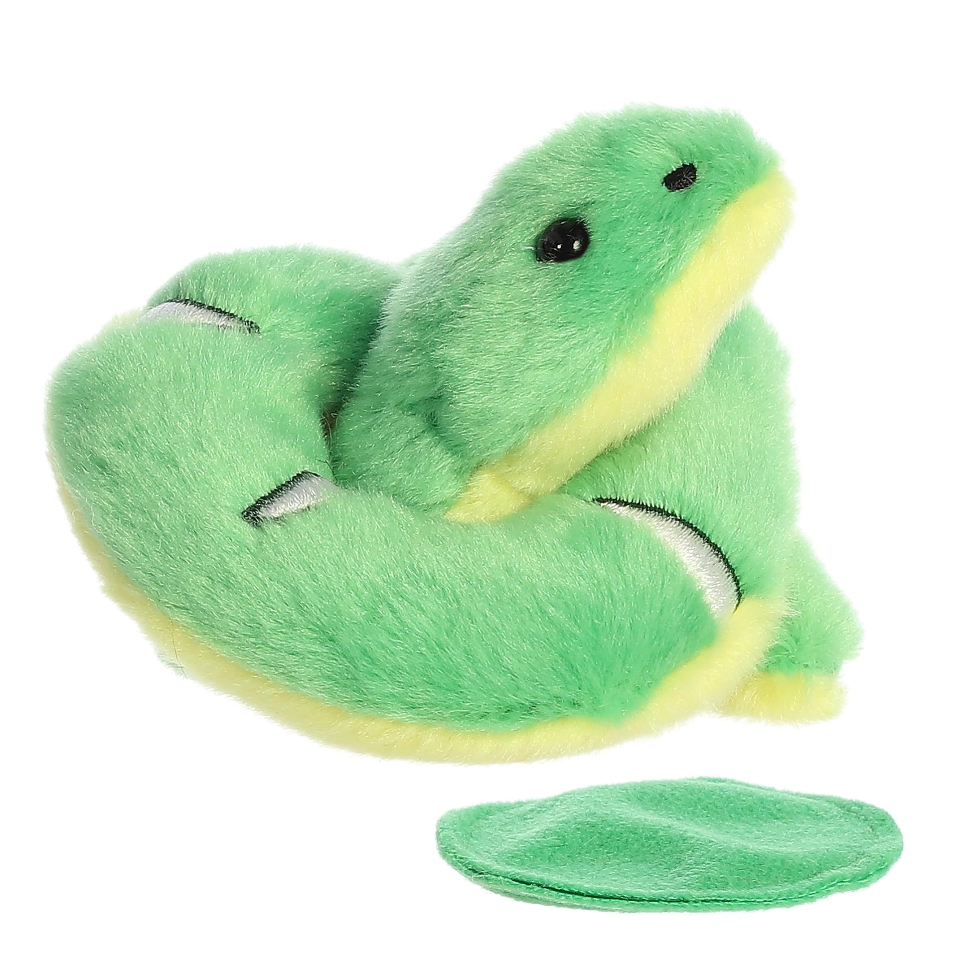 Aurora® Adorable Shoulderkins™ Emerald Boa Snake Stuffed Animal - Fun Buddy that Can Go Everywhere with You - Perfect for Kids 3+ Years and Costumes