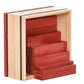 KAPLA 40 Squares Red - Wooden Construction Set - 40 Red Colored Building Planks - for Ages 3+