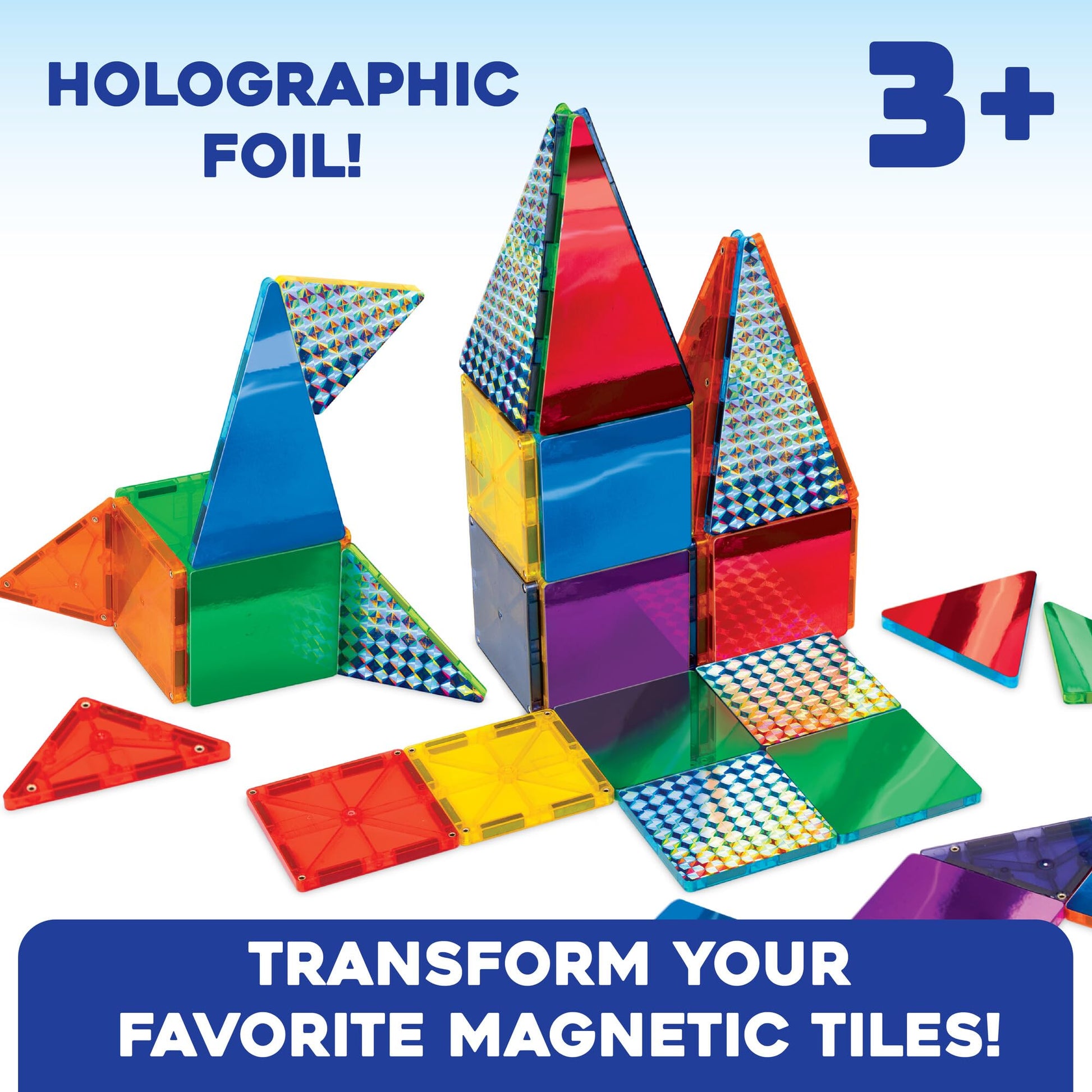 MindWare Flip Formers: Foils - Transform Your Existing Building Tiles with These Foil Tile Toppers