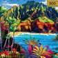 Buffalo Games - Gold - Redina Tili - Hawaii Spectrum - 500 Piece Jigsaw Puzzle for Adults - Challenging Puzzle Perfect for Game Nights - Precision-Cut