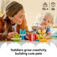 LEGO DUPLO My First 3 in 1 Creative Cute Pets Building Toy for Toddlers - Pretend Play Set for Boys & Girls, Ages 1.5+ - Learning & Education Toy for