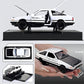 Mzexoma Initial D Trueno AE86 Alloy Diecast Car Model, Sports Car Toys for Kids and Adults,Pull Back Vehicles Toy Cars (Black-Type A)