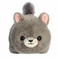 Aurora® Adorable Spudsters™ Gabby Gray Squirrel™ Stuffed Animal - Round Shape Makes for Comforting Cuddles - Perfect for Kids All Ages and Animal