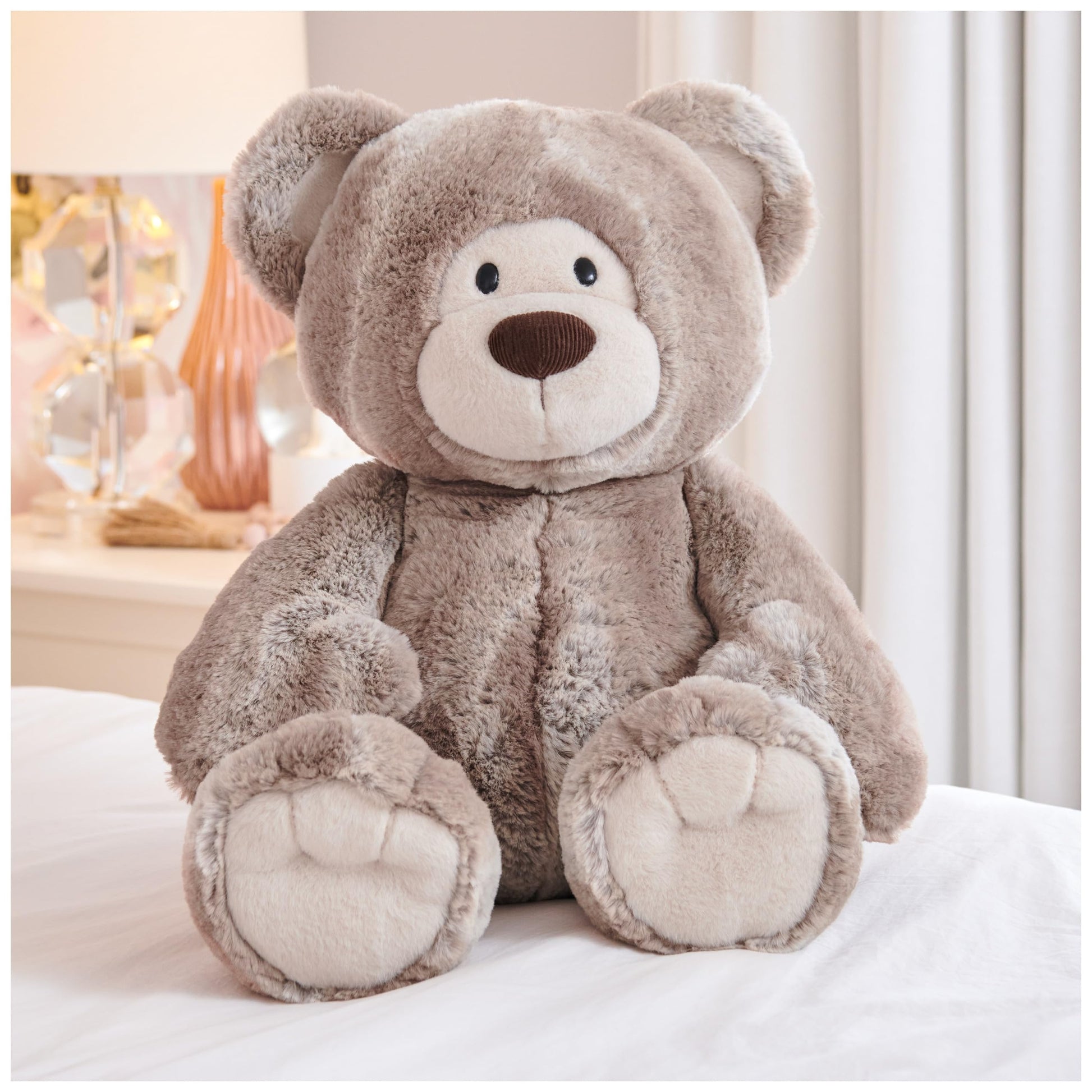 GUND Mukki 16-Inch Tan Classic Teddy Bear Plush Toy, Ages 0+