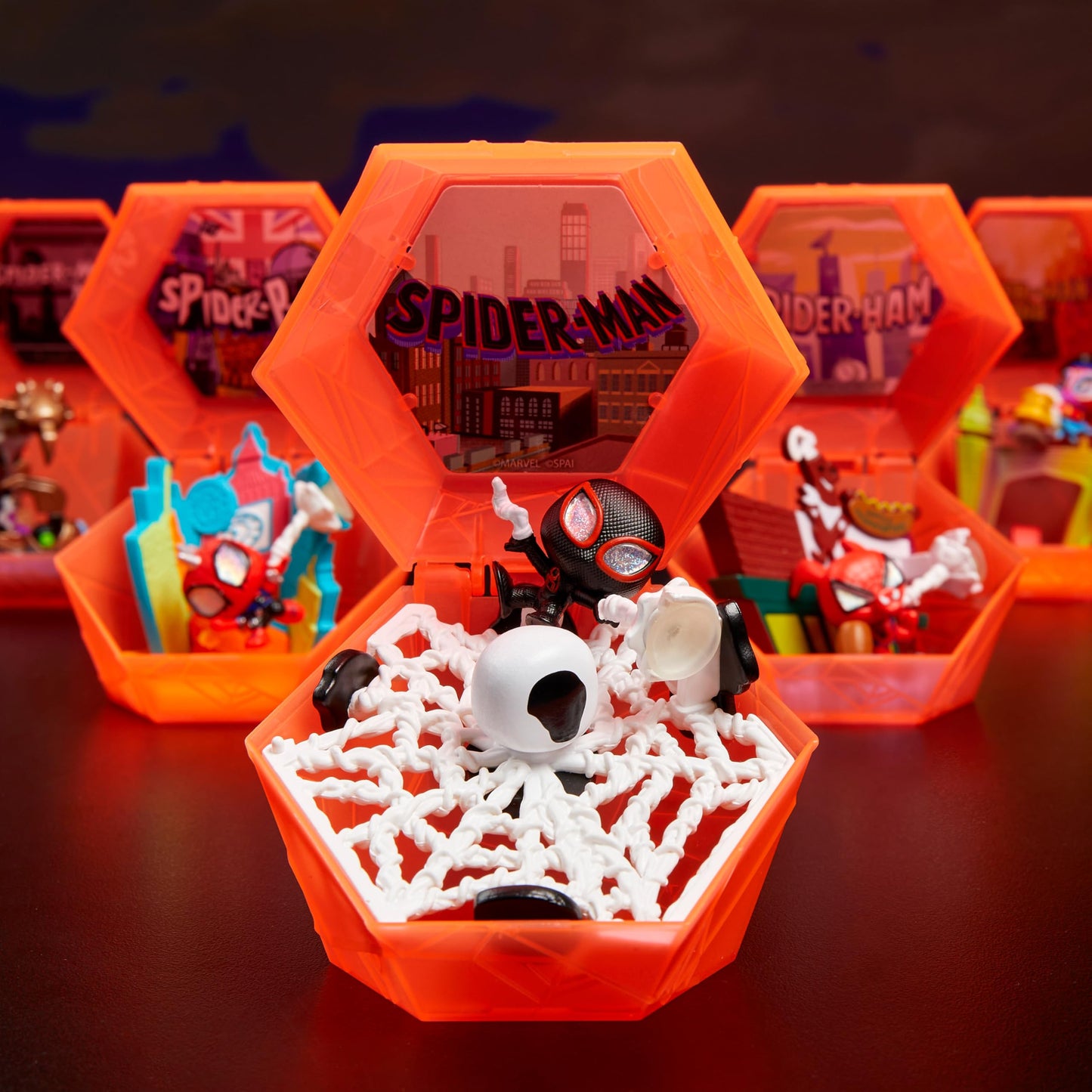 Marvel Doorables Spider-Verse Collector Capsule Collectible Toy Figures