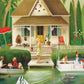 New York Puzzle Company - Janet Hill Splendid Summer Home - 500 Piece Jigsaw Puzzle for Family Game Nights by Janet Hill