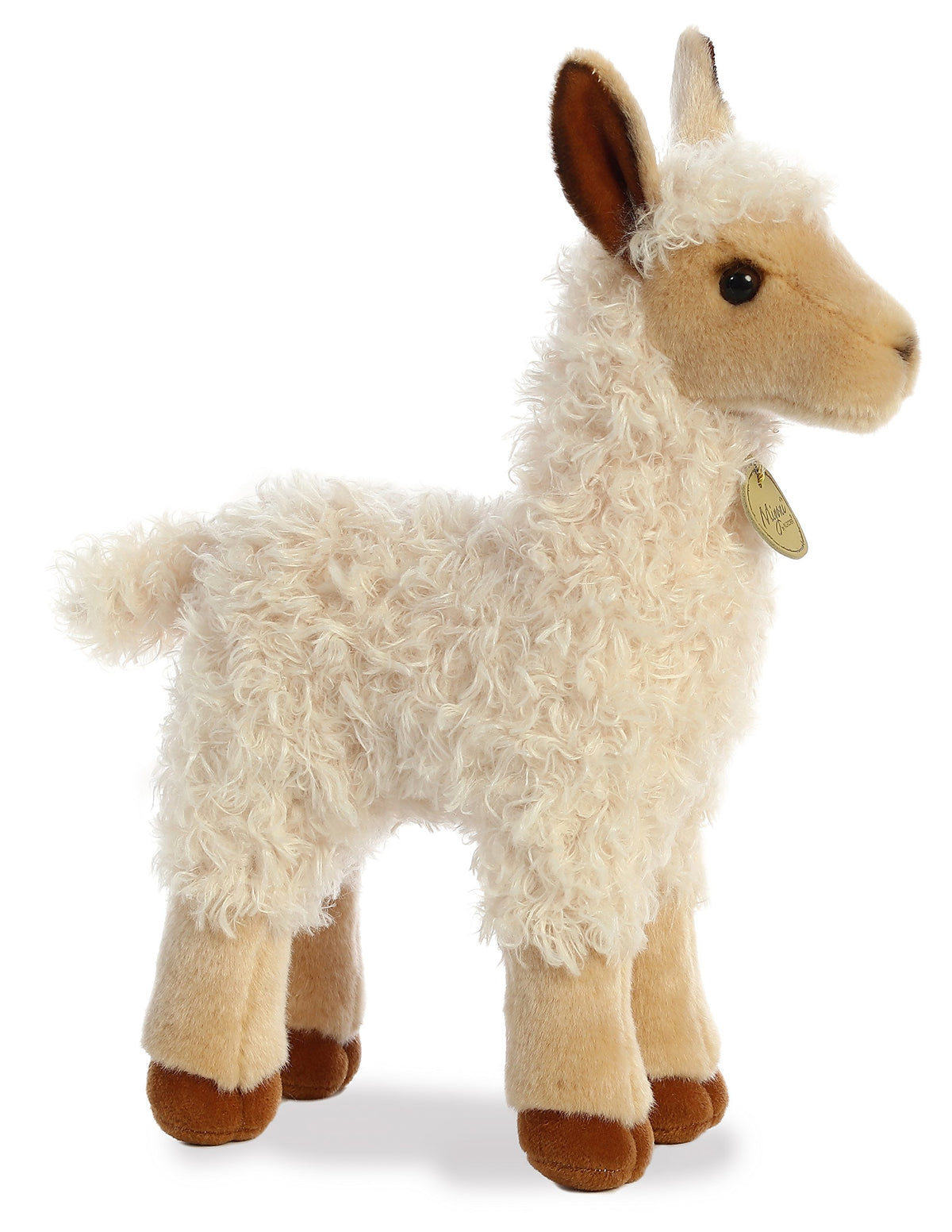 Aurora Miyoni 11" Llama Tan Realistic Stuffed Animal