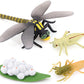 Gemini & Genius Life Cycle of Mosquito and Dragonfly Figurines, Insect Growth Diary Action Figures, Super Fun for Learning Gifts, Party Favors