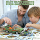 National Vacation Wagon Queen Truckster Building Set, Family Station Wagon Model Building Toys for Movie Fans, 413 Pcs Holiday Camper Toy Kit