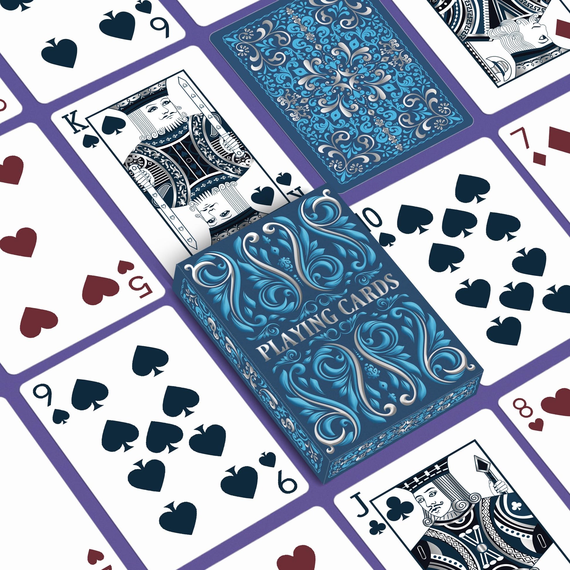 Playing Cards, Deck of Cards 2 Pack, Standard Playing Cards for Adult, Premium Poker Card Set, Deck of Playing Card for Blackjack, Euchre, Canasta