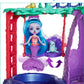 Mattel Enchantimals Ultimate Water Park Playset with Shayda Sea Lion Small Doll, 4 Animal Figures & Accessories, Ocean Kingdom Set with Water Features