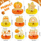 8 PCS Little Pumpkin Baby Shower Decorations Honeycomb Centerpieces Fall Theme Baby Shower Table Decorations Pumpkin Birthday Party Table Toppers