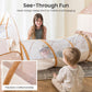 Tiny Land Kids Play Tent with Tunnel, Pop-Up Tent & Ball Pit for Toddlers