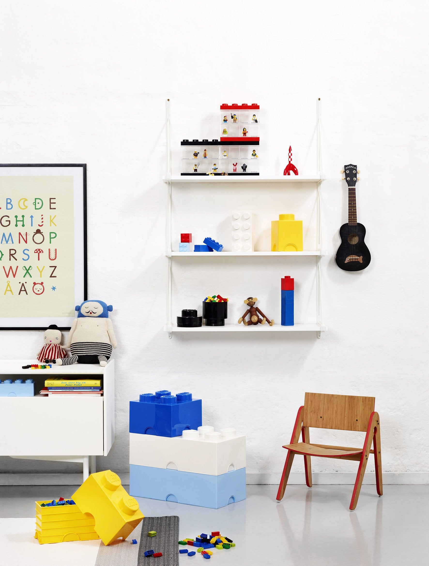 LEGO Storage Box Brick 8 White