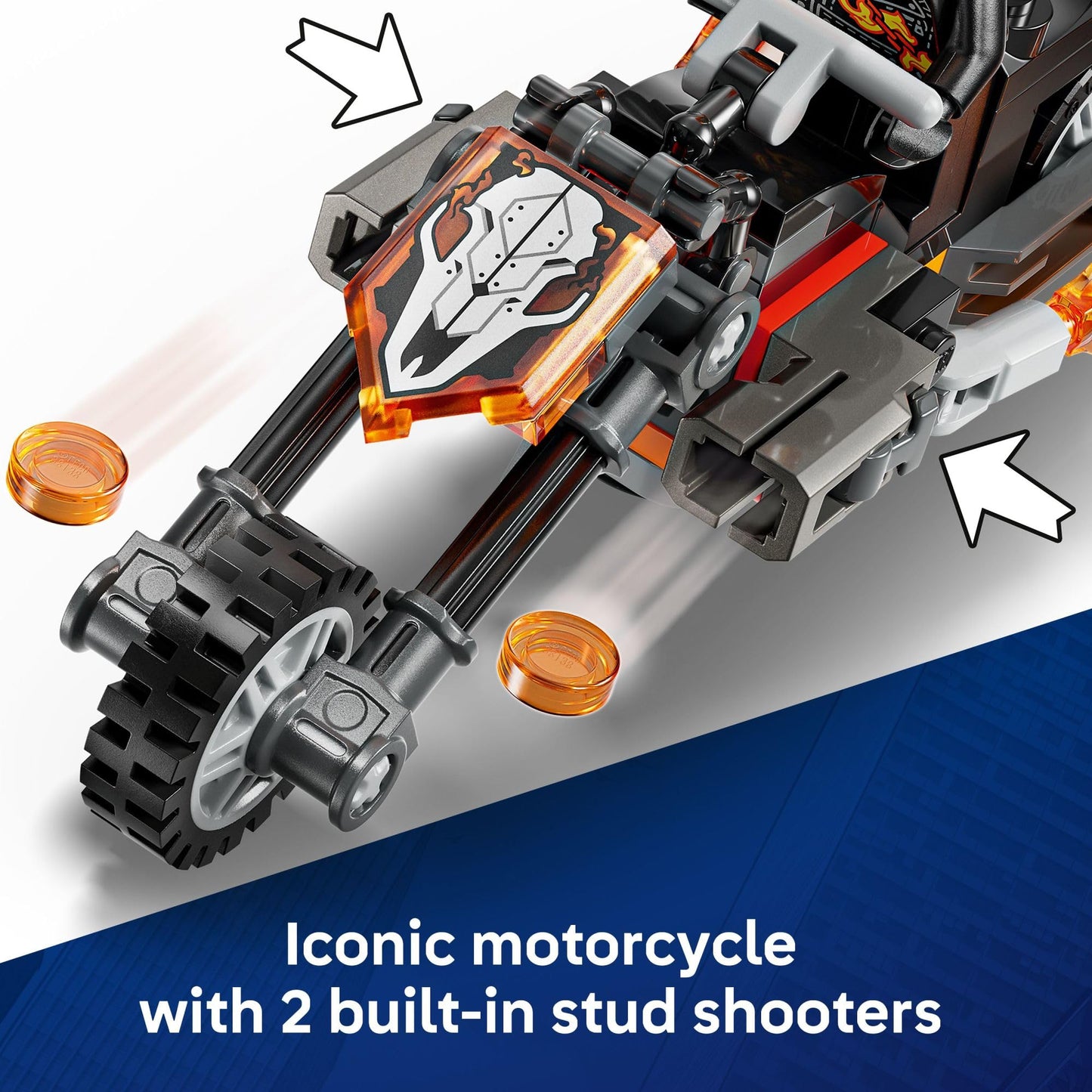 LEGO Marvel Spider-Man vs. Ghost Rider Motorcycle Building Toy for Boys & Girls, Ages 6+ - Super Hero & Villain Playset W/2 Marvel Minifigures - Gift