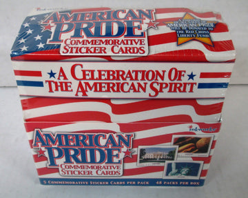 InkWorks American Pride Commemorative Stickers 2001 Sticker Card Set of 45