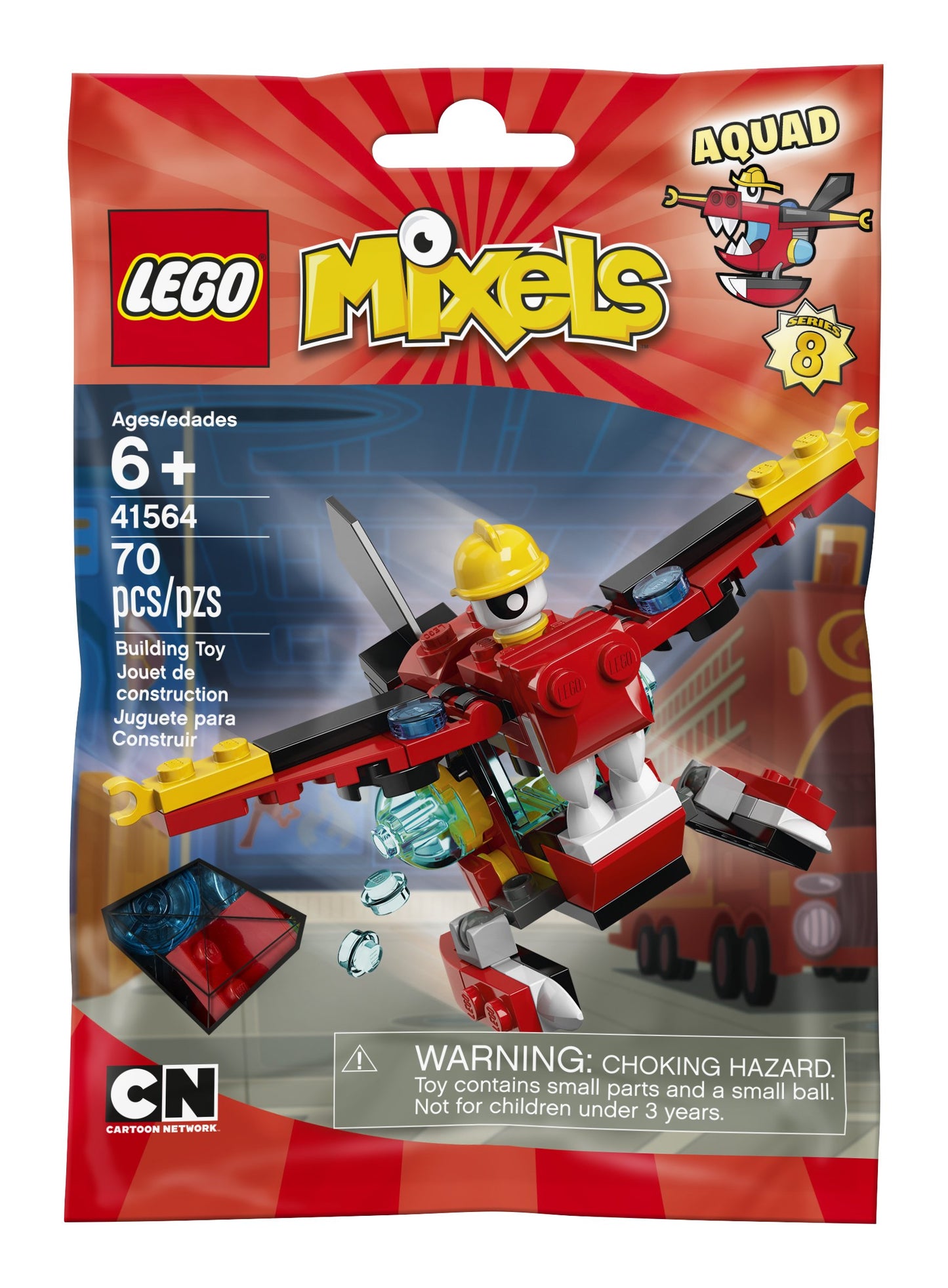 LEGO Mixels 41564 Aquad Building Kit