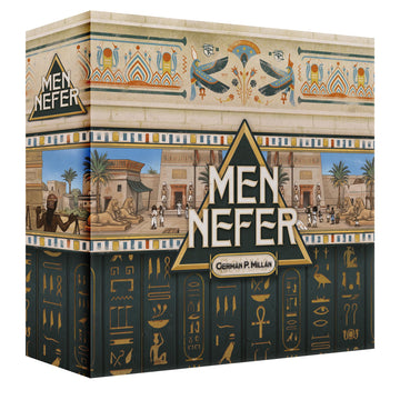 Men-Nefer Board Game - Journey Through Ancient Egypt! Worker Placement Strategy Game, Fun Family Game for Teens & Adults, Ages 14+, 1-4 Players