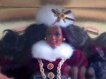 1996 African American Happy Holidays Barbie