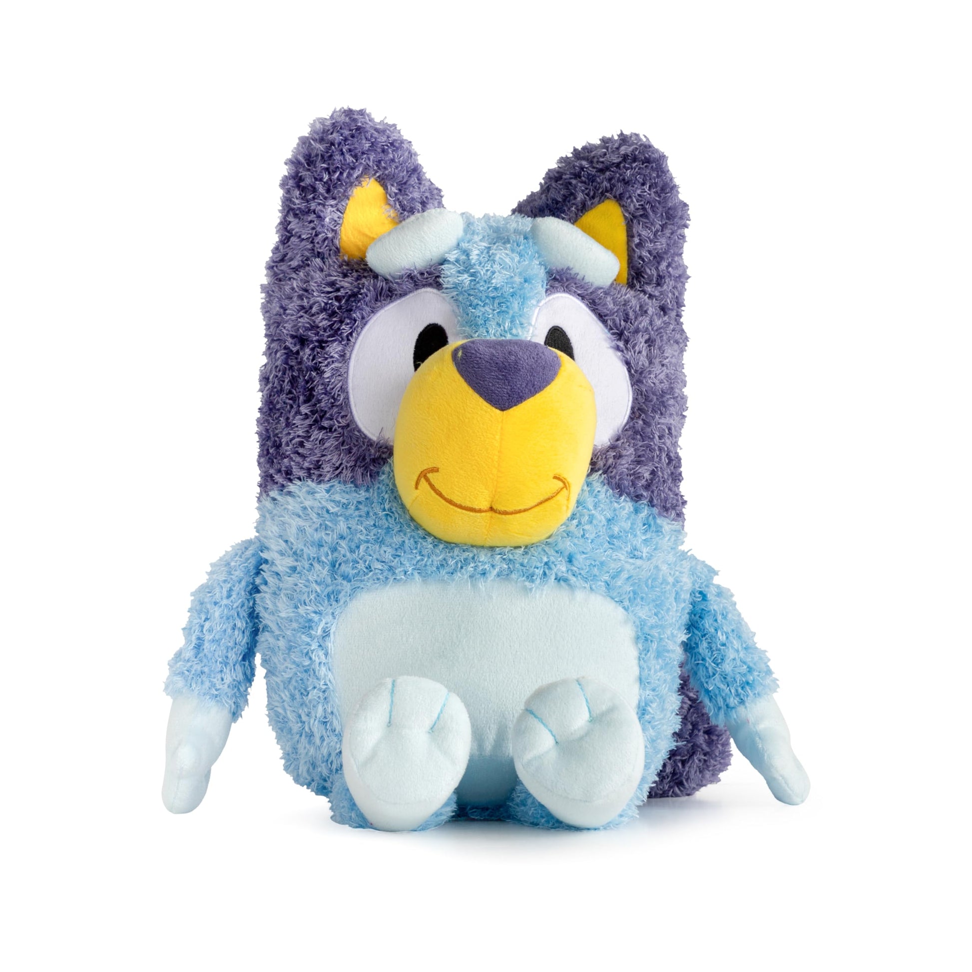 Jay Franco Bluey Plush Pillow Buddy - Soft Plushie Stuffed Pillow, 17 Inches, Blue - Bluey