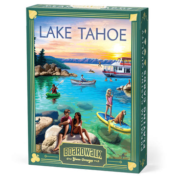Boardwalk Puzzles Premium Featherlight Unique Playing Cards, Fun Themed Deck for Home and Travel | Lake Tahoe