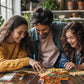 White Mountain 500 Piece Jigsaw Puzzle Cozy Library Books, Readers Paradise
