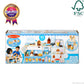 Melissa & Doug Cool Scoops Ice Creamery, Wooden Ice Cream Shop & Counter with Play Food & Play Kitchen Accessories, Preschool Learning Toys for Girls