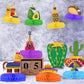 10 Pcs Cinco De Mayo Fiesta Centerpieces for Tables Cinco De Mayo Table Decorations Fiesta Decorations Mexican Themed Party Decorations Fiesta Party